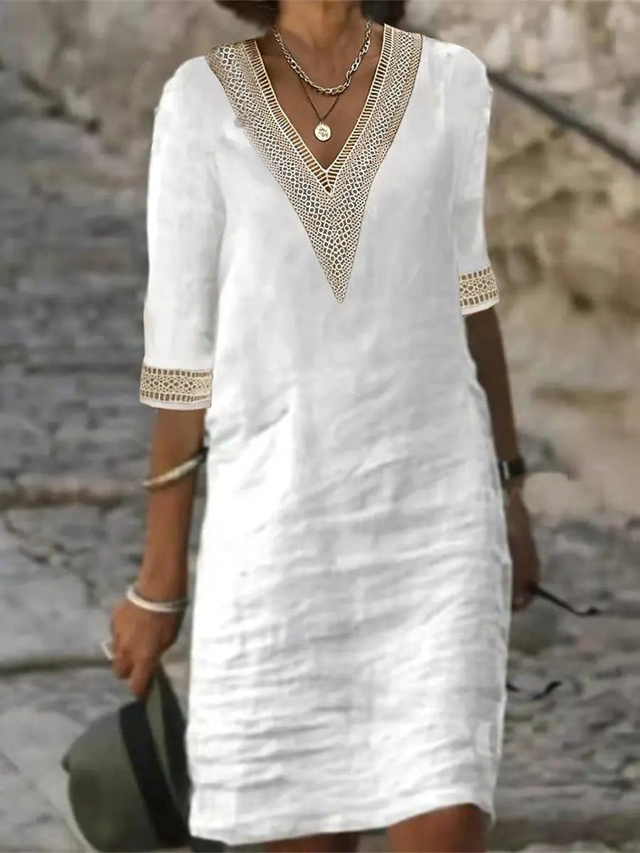 Women's Casual Loose Dress for Fall/Winter
