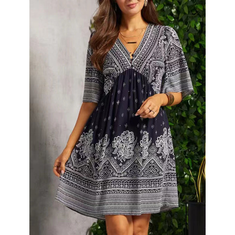 2023 Summer New Ethnic Style Dress for Women