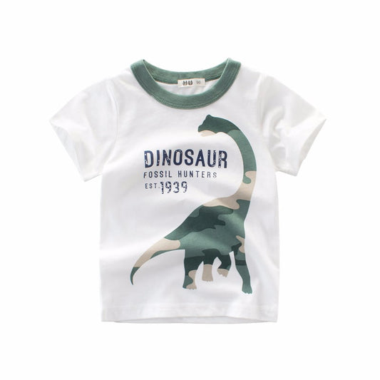 Boy's Summer Short Sleeved T-Shirt