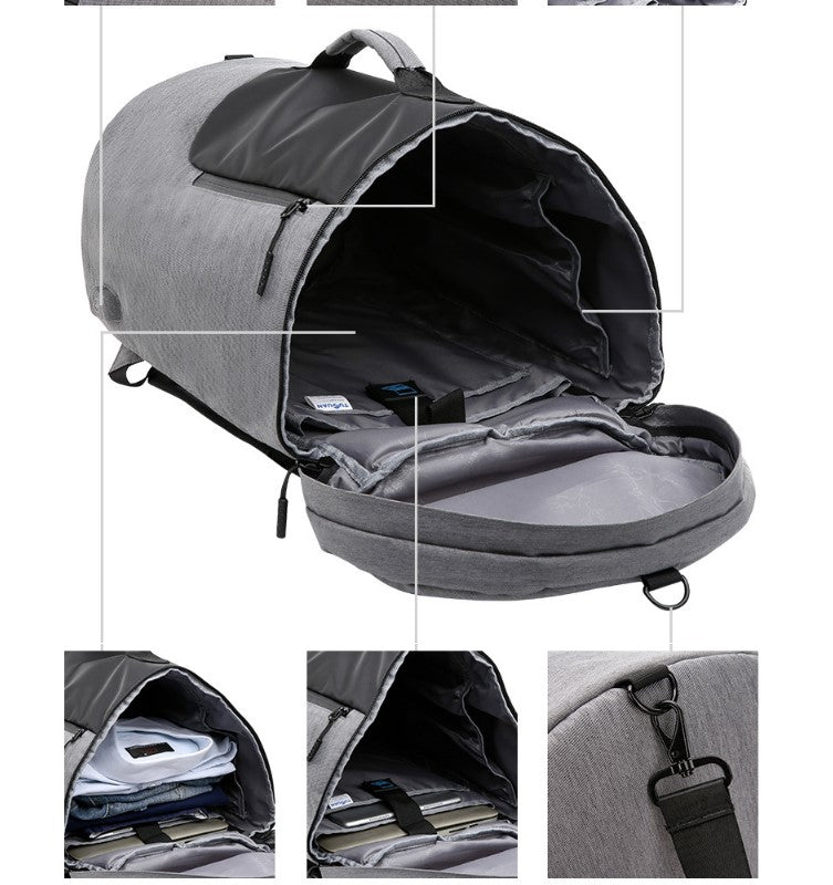 Large Capacity Waterproof Men's Gym Bag - Travel Bag