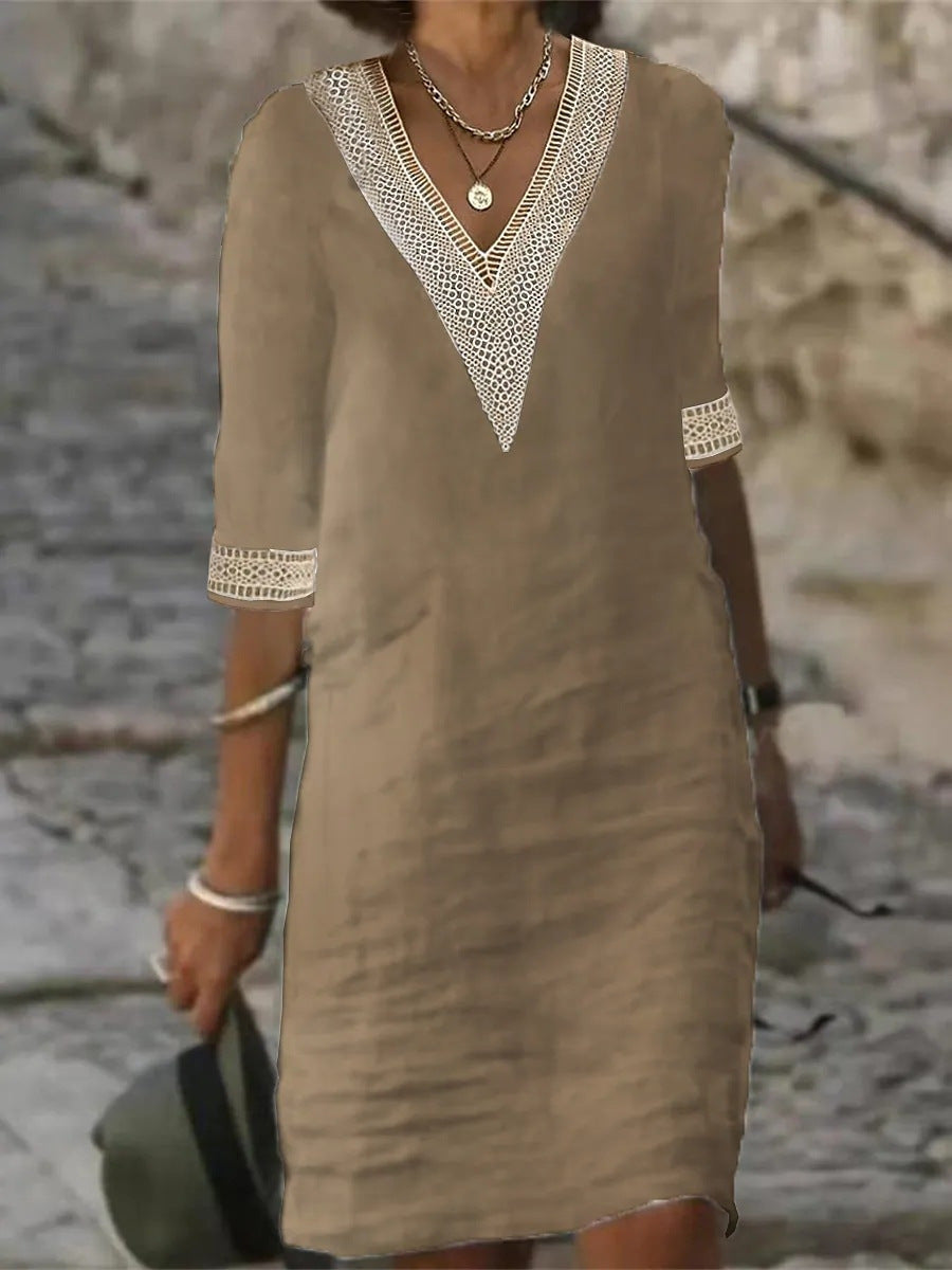 Women's Casual Loose Dress for Fall/Winter