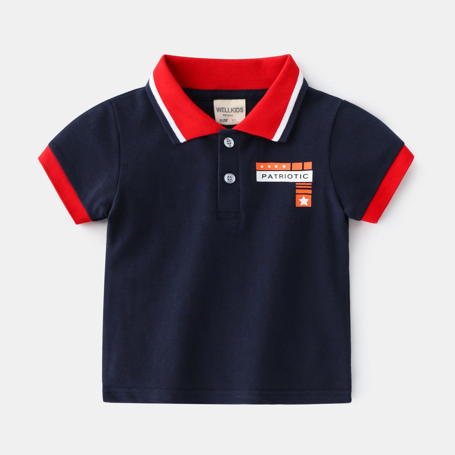 Boy's Short-Sleeved Summer T-Shirt