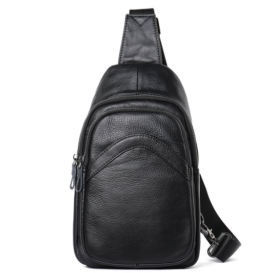Men's Leather Messenger Bag for Fashionable Style