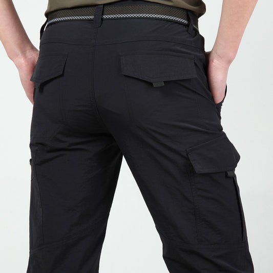 Men's Outdoor Waterproof Tactical Cargo Pants - Quick Dry