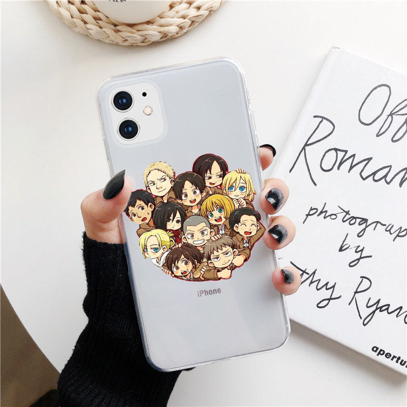 Titan Anime TPU Soft Case for iPhone 13 Pro Max
