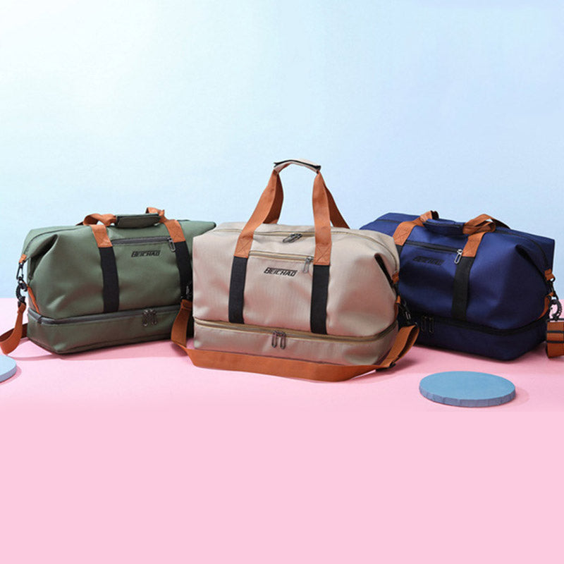Large Capacity Waterproof Men's Travel Gym Bag
