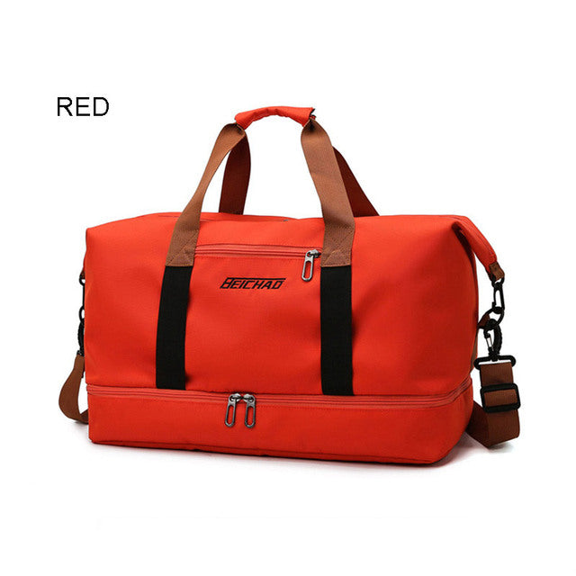 Large Capacity Waterproof Men's Travel Gym Bag