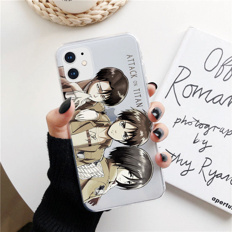 Titan Anime TPU Soft Case for iPhone 13 Pro Max